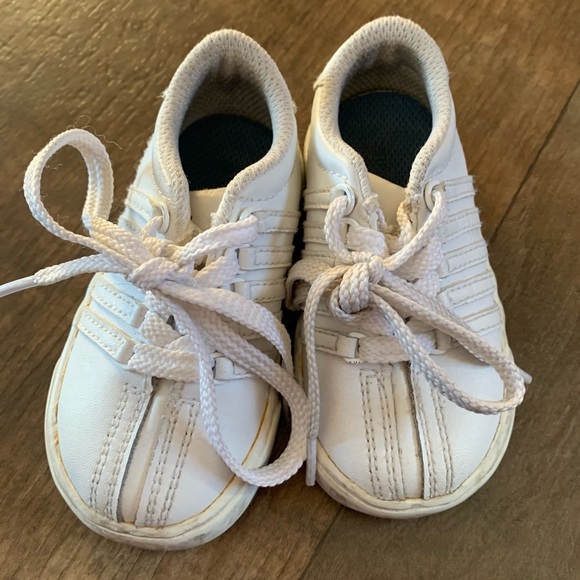 K Swiss white toddler sneaker - Picture 7 of 9